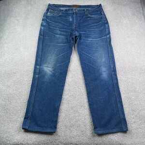 Schaefer Outfitter Jeans Mens 38x32 Blue Ranch Hand Dungarees Workwear USA Denim